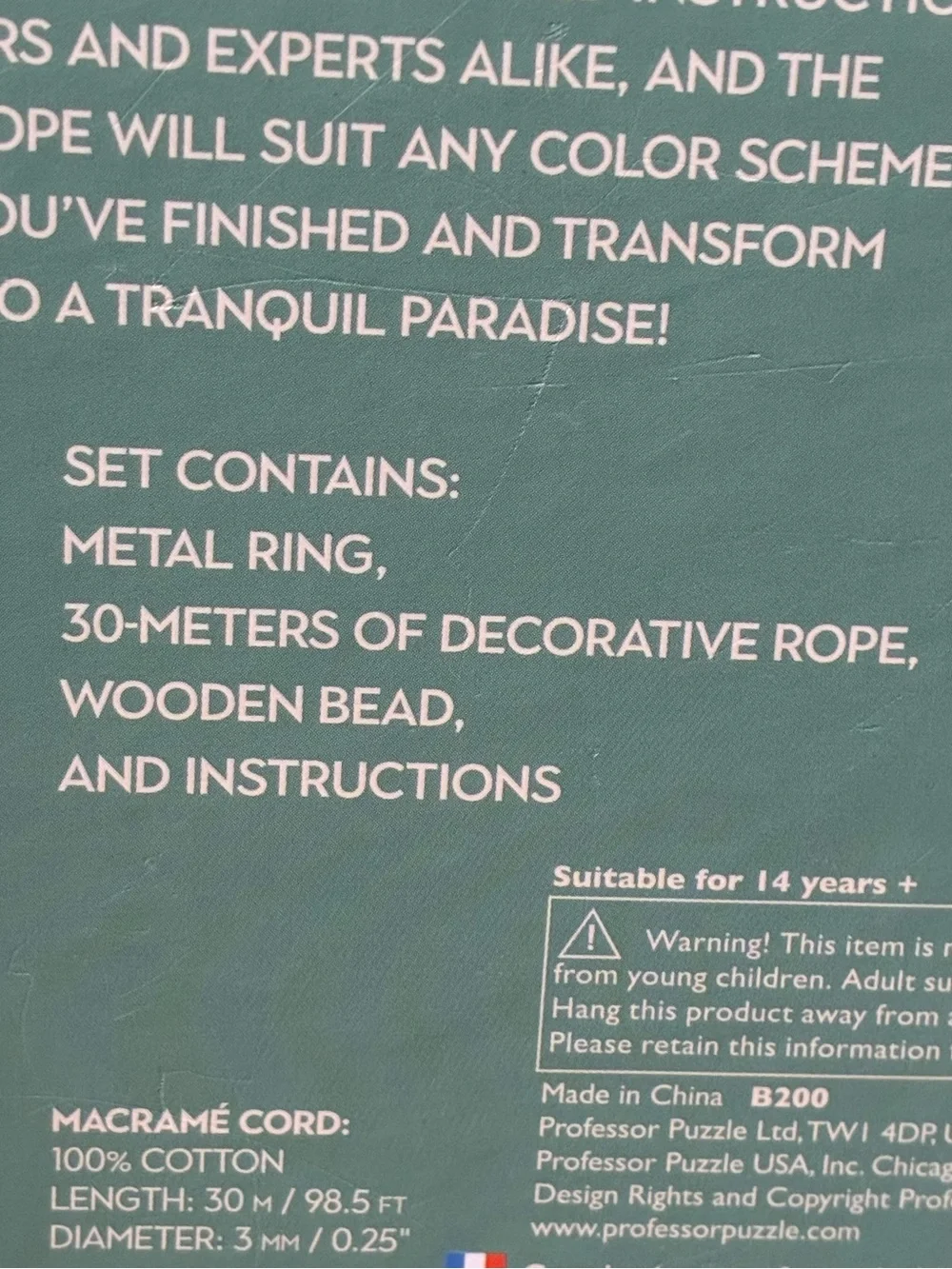 Crafted Home macramé dream
